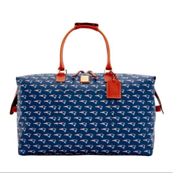 Dooney & Bourke Handbags - Dooney & Bourke NFL Patriots Logo Medium Duffel